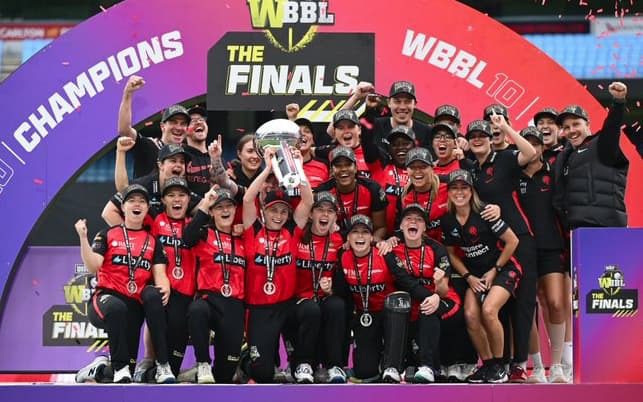 Melbourne Renegades Women WBBL 2025 Winners