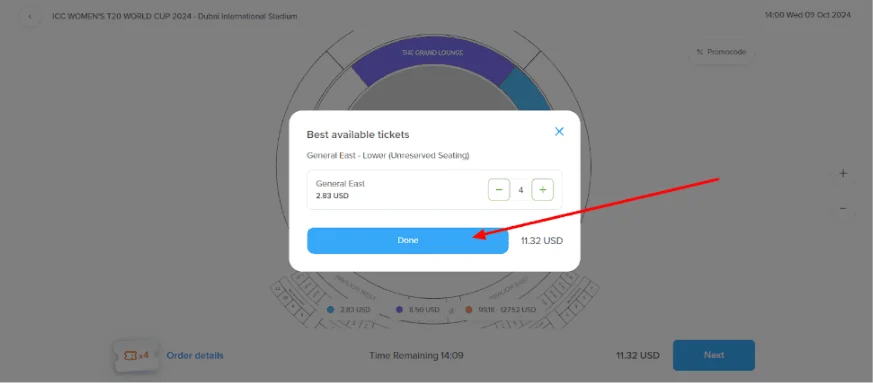 Select The Number Of Tickets You Need Select The Number Of Tickets You Need