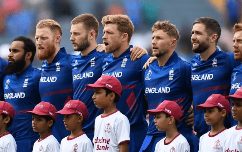 The English team The English team