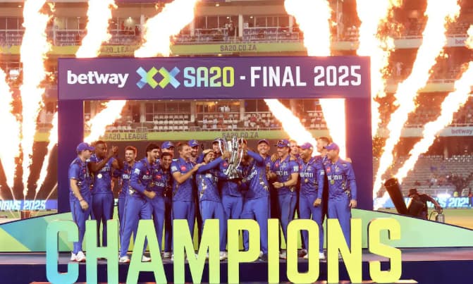 MI Cape Town 2025 SA20 winners