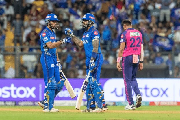 MI’s Last-Over Win Against RR MI’s Last-Over Win Against RR