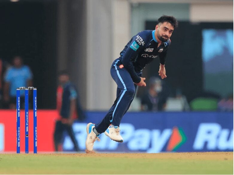 Rashid Khan During RCB vs GT Head-to-Head Rashid Khan During RCB vs GT Head-to-Head