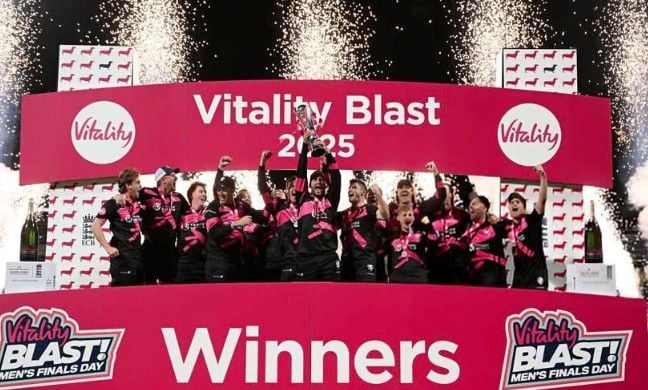 Vitality Blast 2025 Winners: Somerset Vitality Blast 2025 Winners: Somerset