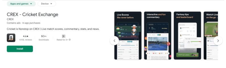 Cricket Exchange Cricket Exchange