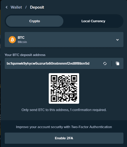 Deposit Funds In Stake 