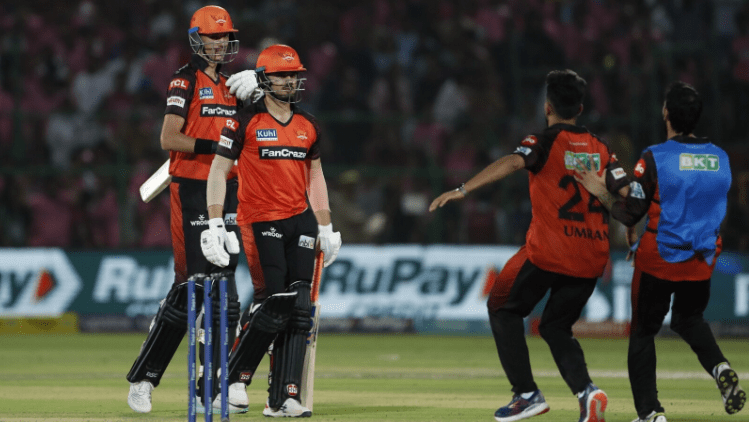 SRH Highest Score in IPL during match SRH Vs RR