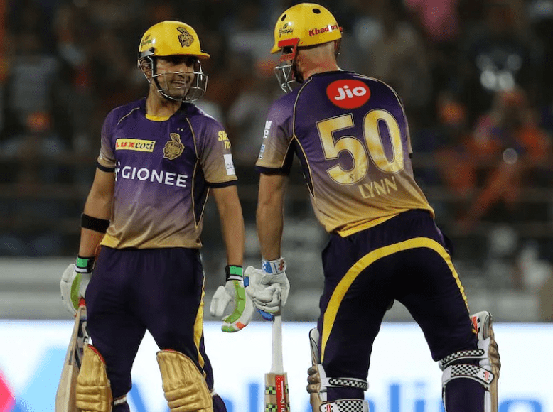 Chris Lynn & Gautam Gambhir Chris Lynn & Gautam Gambhir