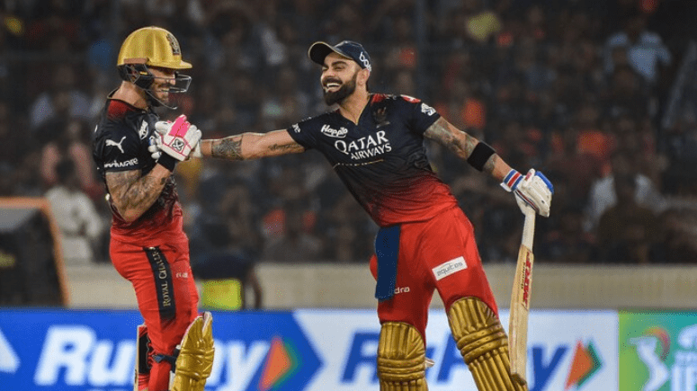 Faf du Plessis & Virat Kohli Faf du Plessis & Virat Kohli