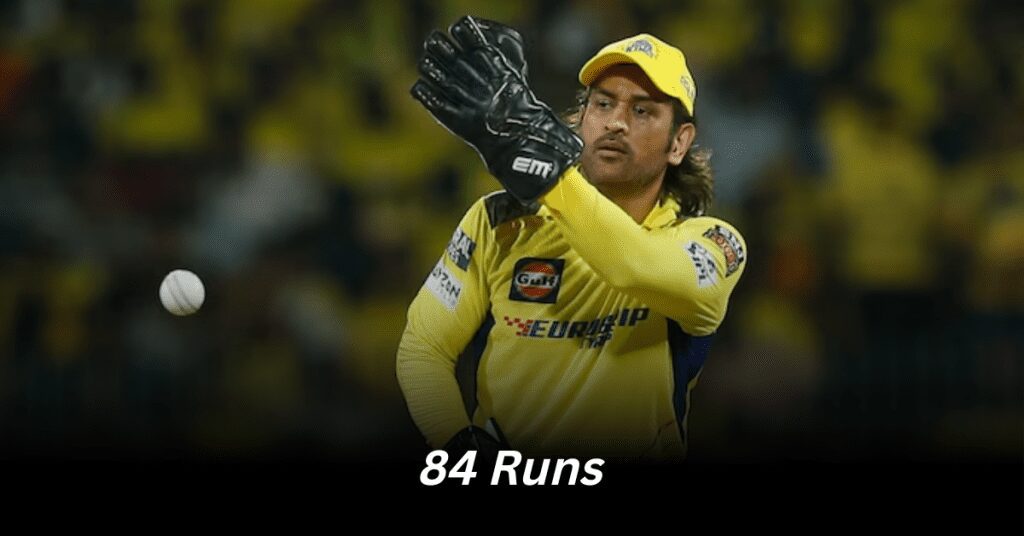 _MS Dhoni's Highest Score in IPL