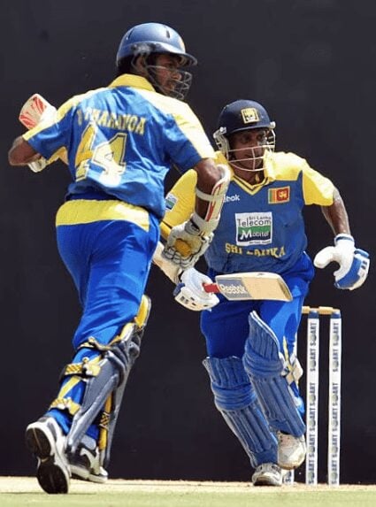 Upul Tharanga & Sanath Jayasuriya Upul Tharanga & Sanath Jayasuriya