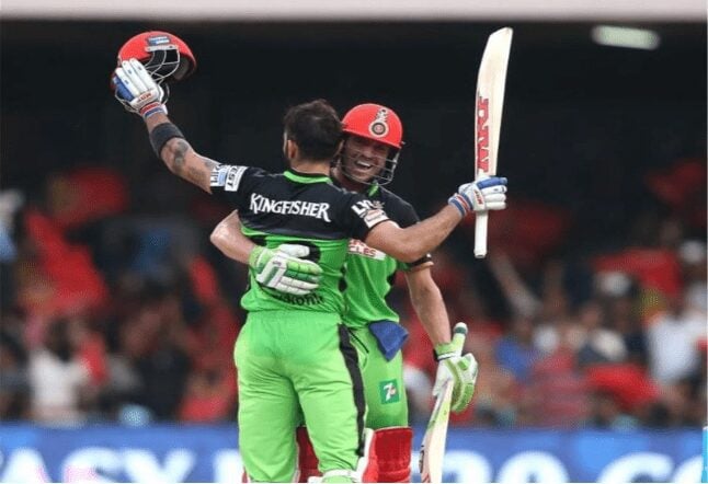 Virat Kohli & AB de Villiers Highest Partnership in IPL Virat Kohli & AB de Villiers Highest Partnership in IPL