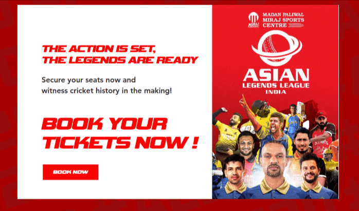  Asian Legends League 2025 Tickets