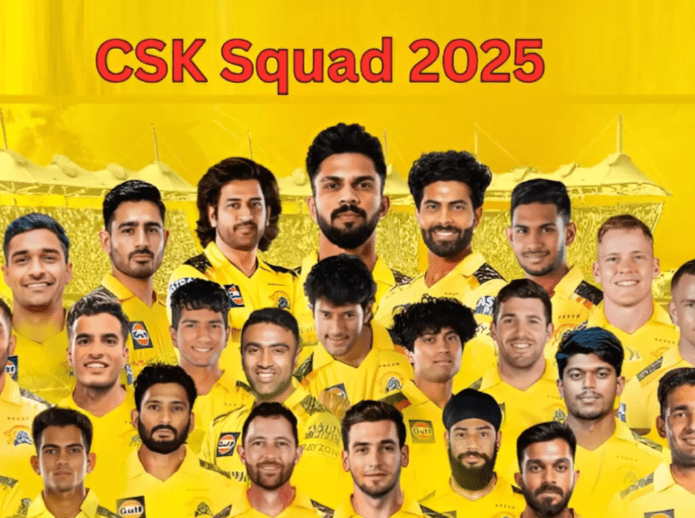 CSK's IPL 2025 Playing 11 
