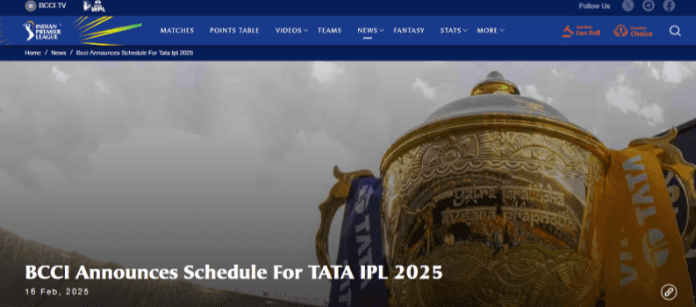 IPL Official Website IPL Official Website