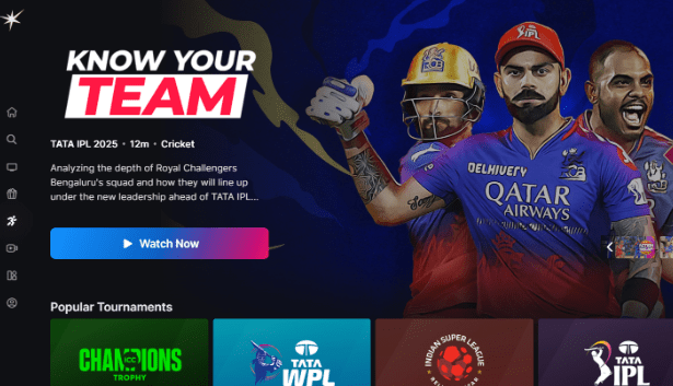 JioHotstar The official Streaming Platform For IPL 2025 JioHotstar The official Streaming Platform For IPL 2025