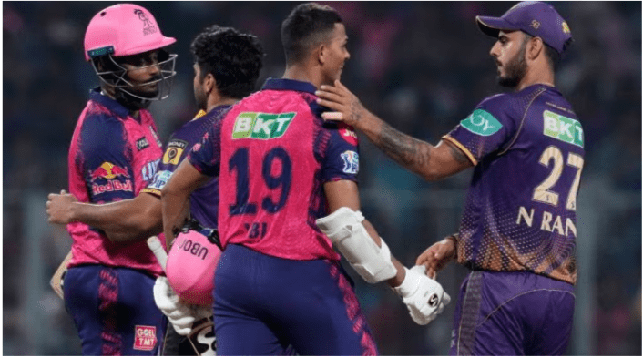 RR vs KKR Head to Head Match In IPL