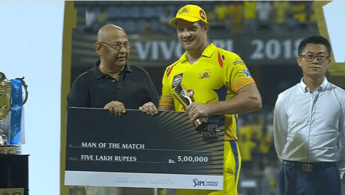 Shane Watson Has Won 16 Awards Shane Watson Has Won 16 Awards