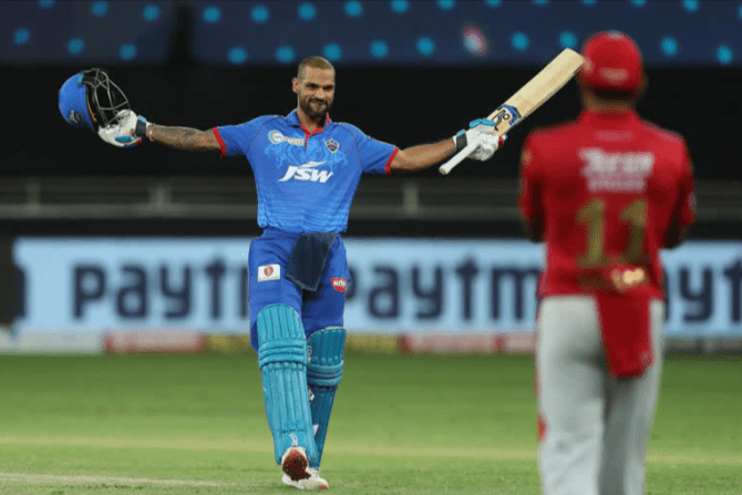 Shikhar Dhawan Holds the Record Of Most Fours in IPL History Shikhar Dhawan Holds the Record Of Most Fours in IPL History