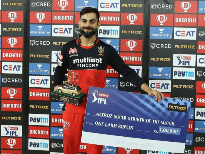 Virat Kohli Won Most Man of the Match Virat Kohli Won Most Man of the Match