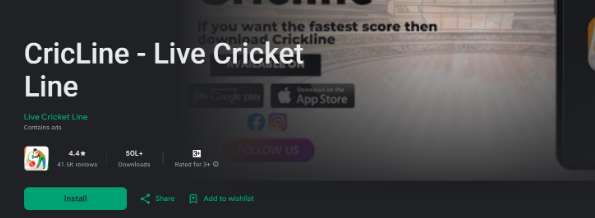 CricLine