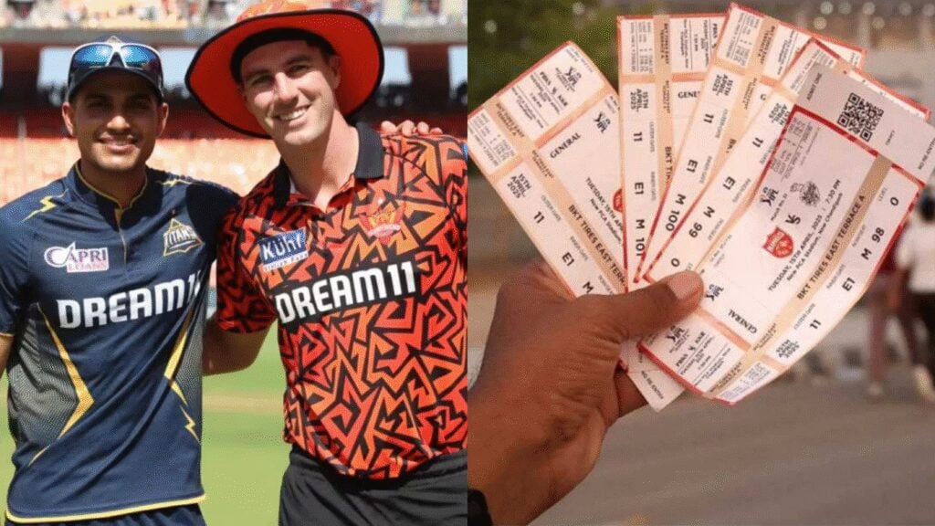 GT vs SRH Match Tickets