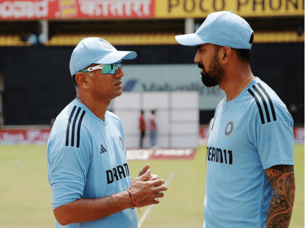 KL Rahul And Rahul Dravid