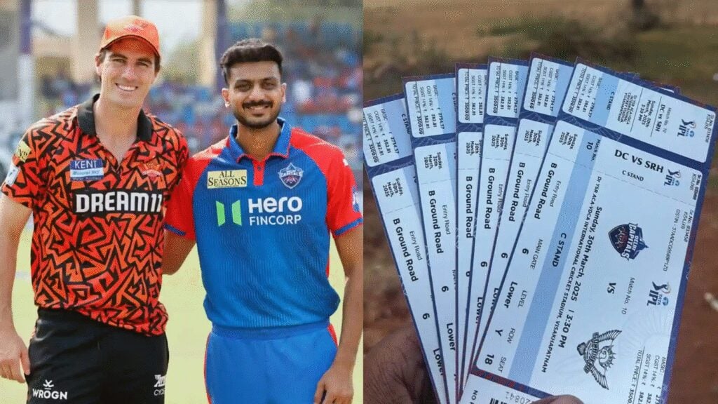 SRH vs DC Match Tickets
