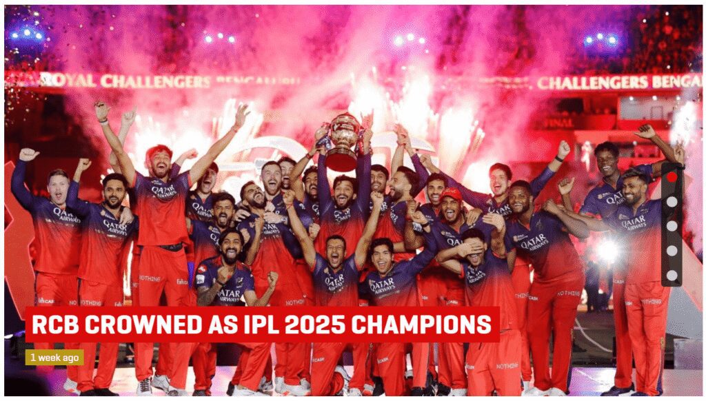  Royal Challengers Bengaluru's