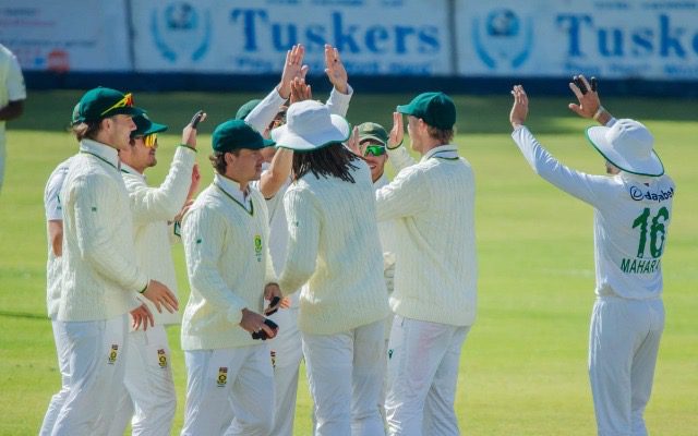 SA Won 1st Test Against ZIM SA Won 1st Test Against ZIM