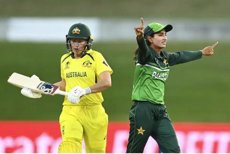 Australia against Pakistan Women