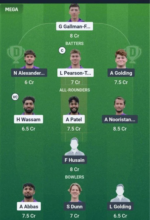 Dream11 Team For Banstead vs Weybridge