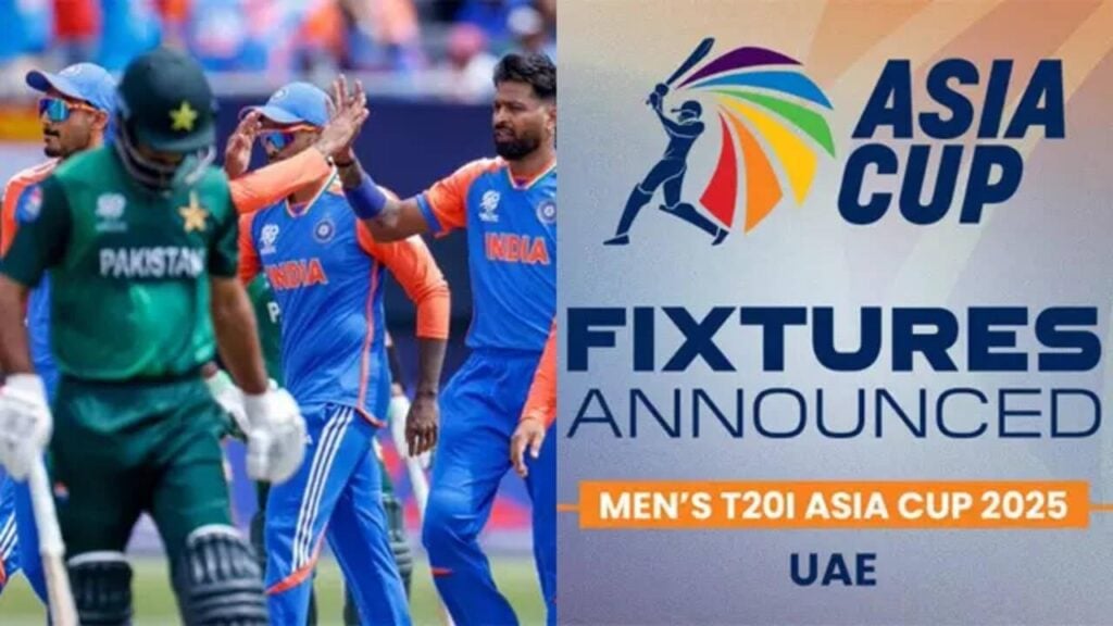 India to Play Pakistan in Asia Cup