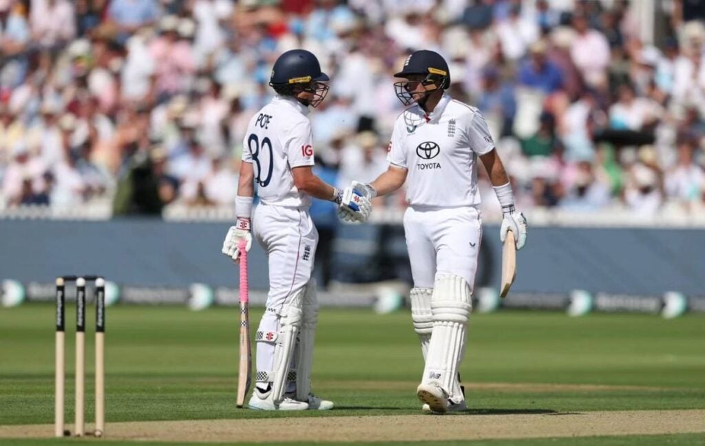 Joe Root Partnership With Ollie Pope Joe Root Partnership With Ollie Pope