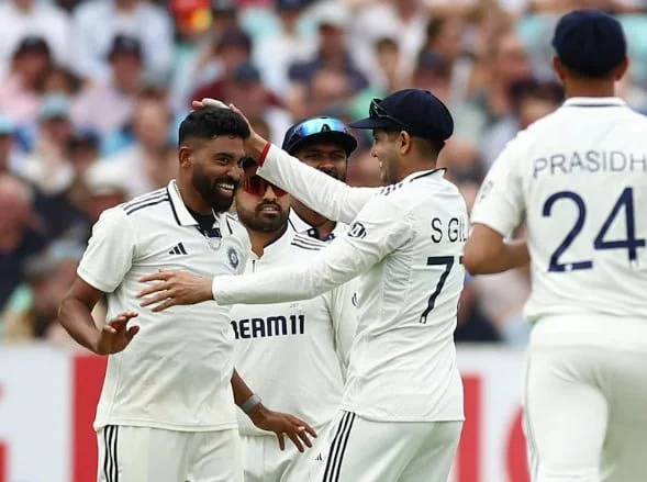 India Won the 5th Test by 6 Runs India Won the 5th Test by 6 Runs