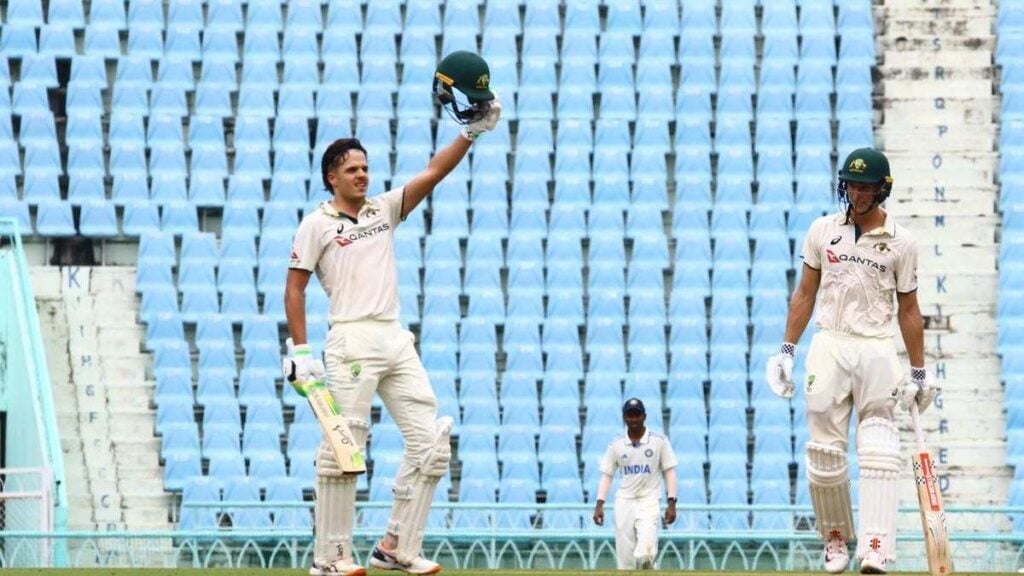 Josh Philippe Took Australia A Over The 500-run Mark With His Century Josh Philippe Took Australia A Over The 500-run Mark With His Century