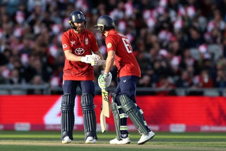 Salt and Buttler added 126 runs Salt and Buttler added 126 runs