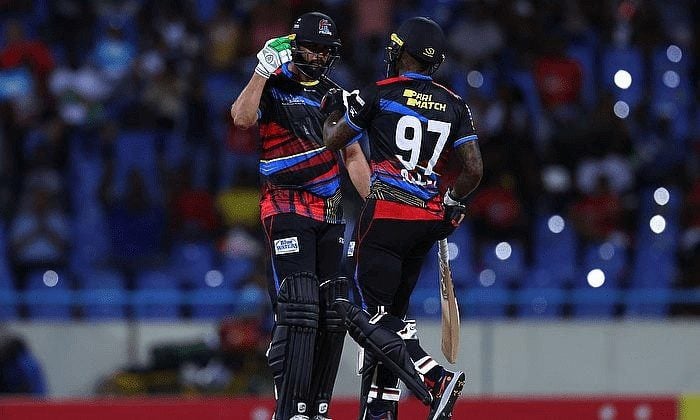 Trinbago Knight Riders vs Antigua And Barbuda Falcons Trinbago Knight Riders vs Antigua And Barbuda Falcons
