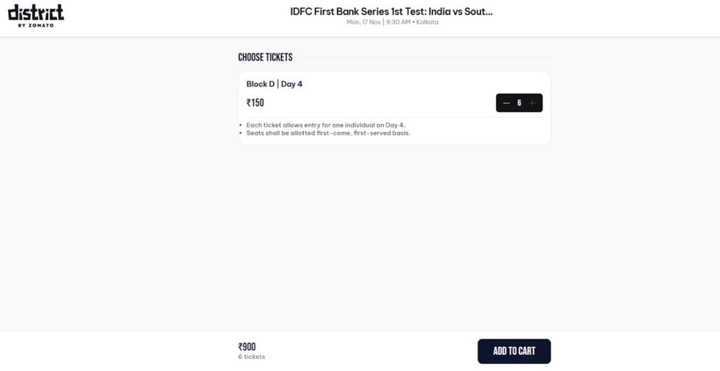 Confirming Seats and Stands Confirming Seats and Stands