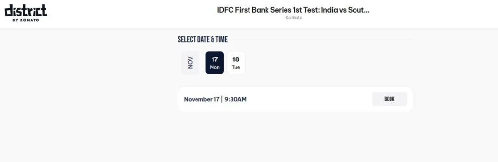 How To Buy India vs SA Test Tickets How To Buy India vs SA Test Tickets