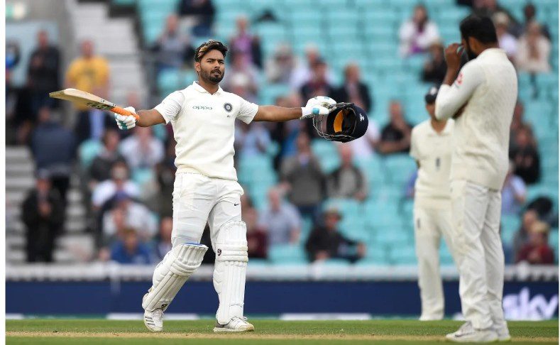 Rishabh Pant in test jersey