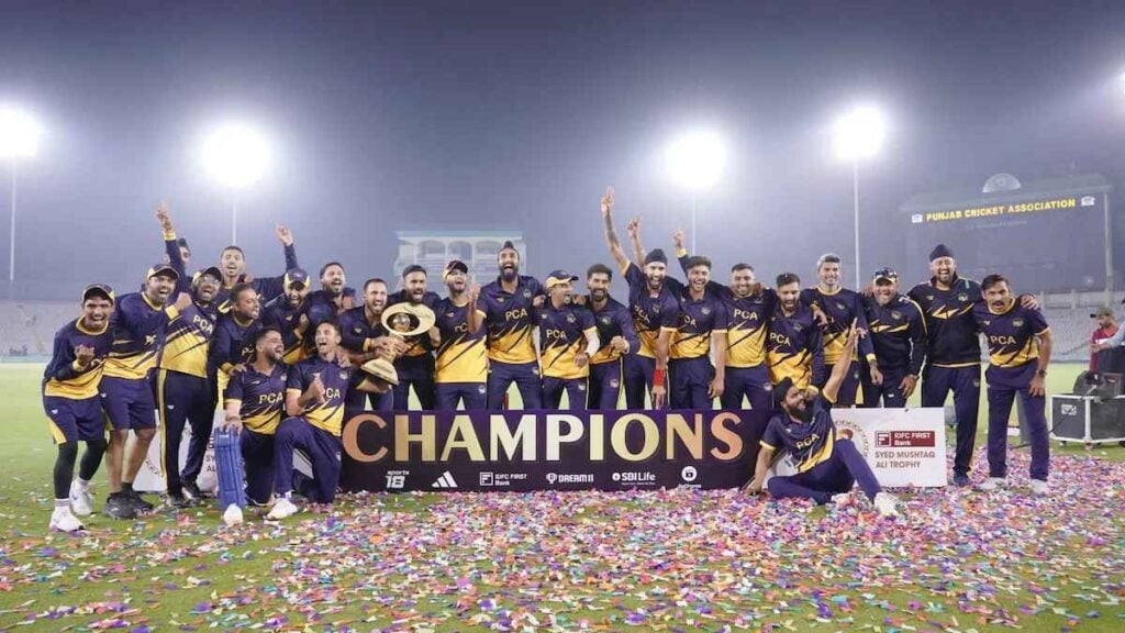 Syed Mustaq Ali Trophy 2025 Points Table Work Syed Mustaq Ali Trophy 2025 Points Table Work