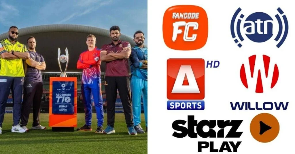 Abu Dhabi T10 League 2025 Live Streaming Platforms