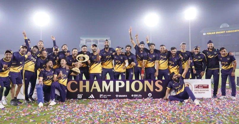 Punjab Syed Mushtaq Ali Trophy Winners List Punjab Syed Mushtaq Ali Trophy Winners List