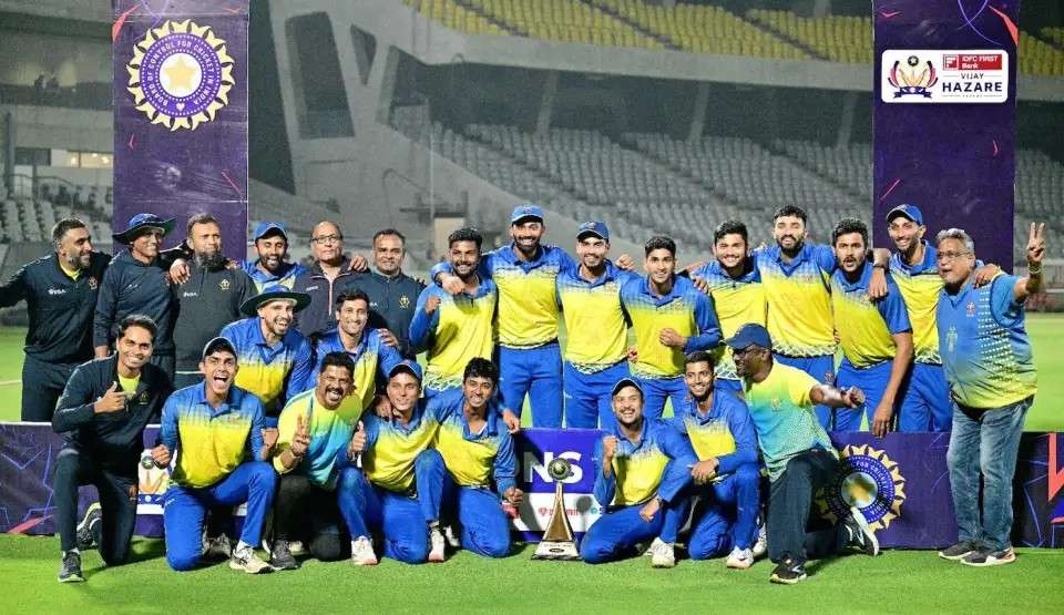 Vijay Hazare Trophy Winners List Since 2002/03 Vijay Hazare Trophy Winners List Since 2002/03