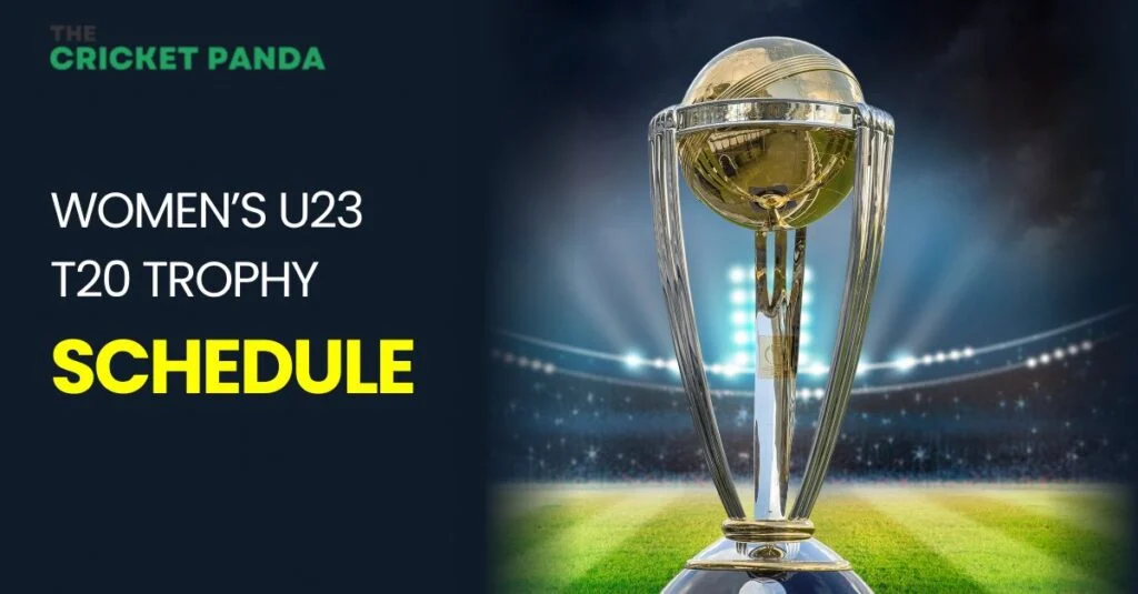 Women's U23 T20 Trophy 2025
