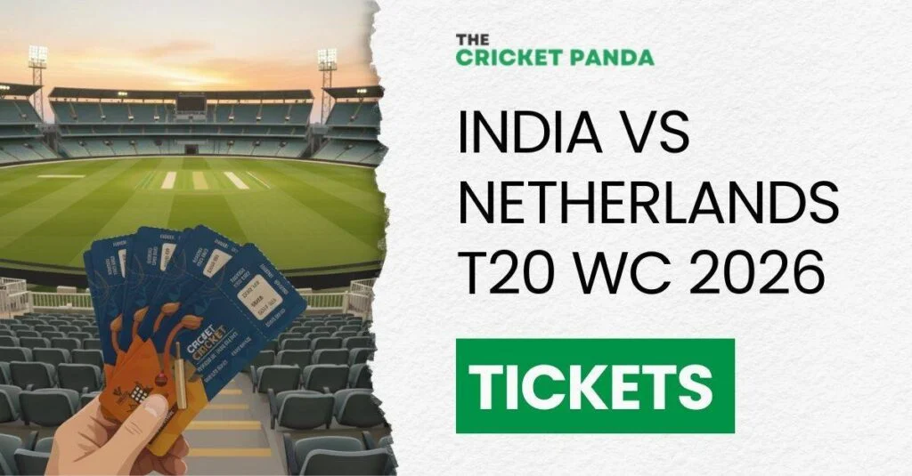 India vs Netherlands T20 WC 2026 Tickets