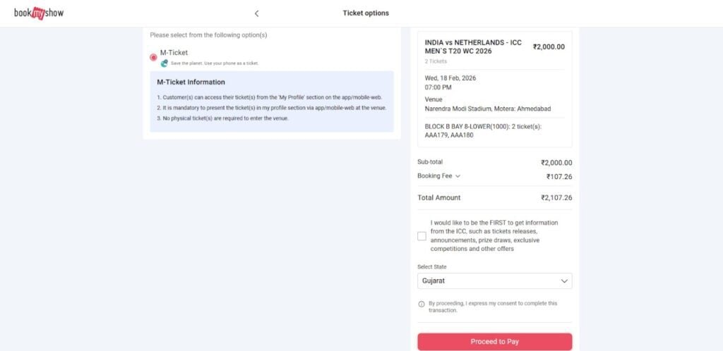 India vs USA Tickets Pricing India vs USA Tickets Pricing