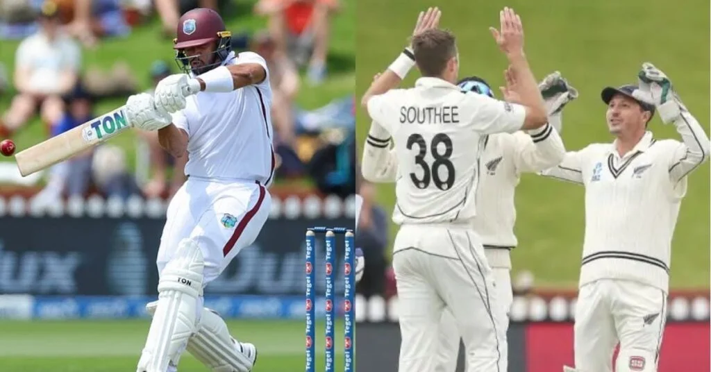 NZ vs WI 2nd Test Day 1 Highlights
