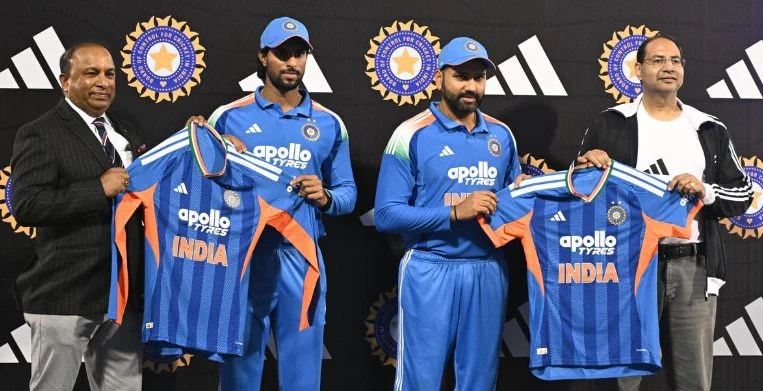 Rohit Sharma Unveils New Jersey for ICC T20 World Cup 2026 Rohit Sharma Unveils New Jersey for ICC T20 World Cup 2026