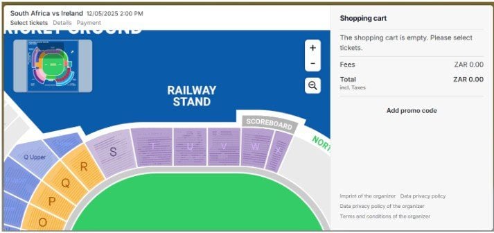 Select your seats Select your seats